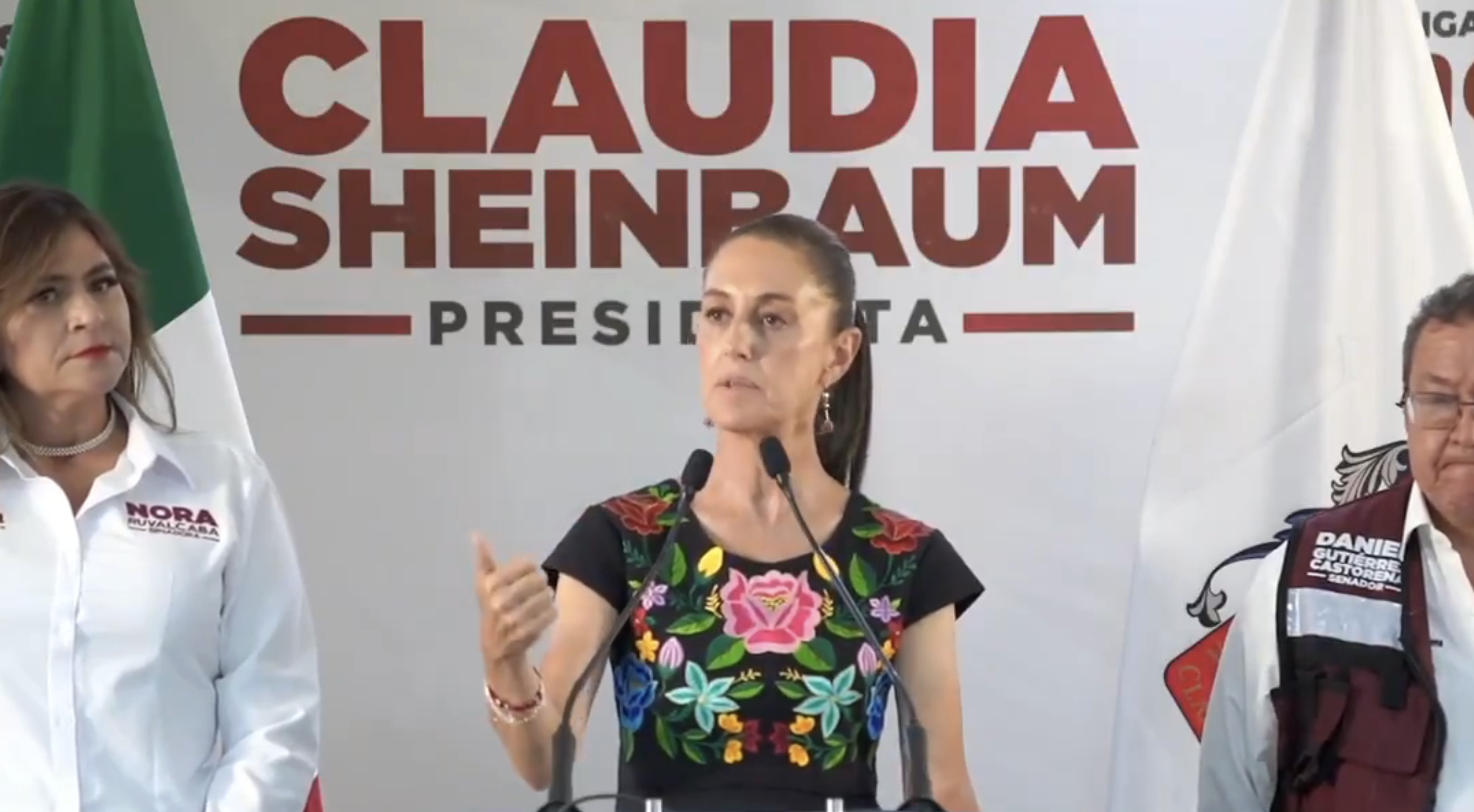 Sheinbaum afirma que traer seguridad a México “no es un asunto de mano dura”