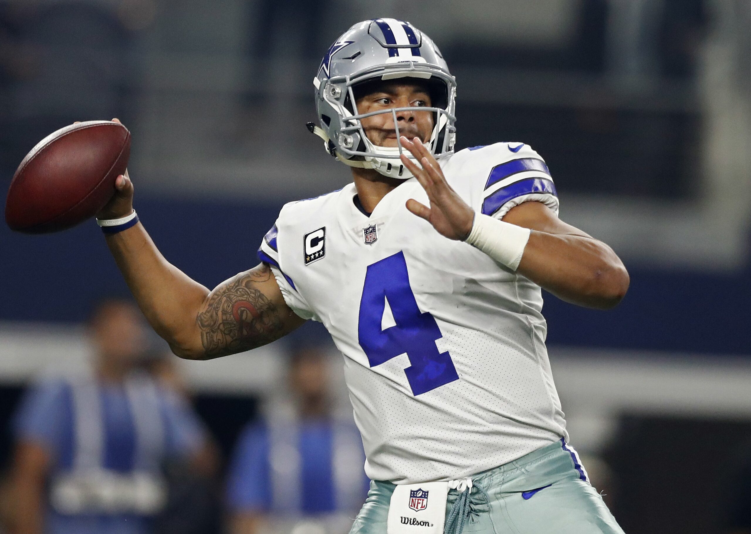 Prescott, de Cowboys, dice que no busca convertirse en el jugador mejor pagado de la NFL Prescott, de Cowboys, dice que no busca convertirse en el jugador mejor pagado de la NFL