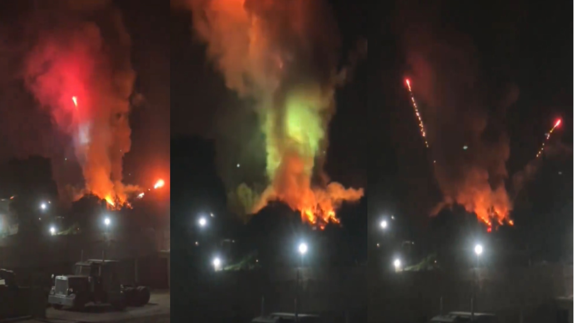 #Video Estalla bodega de pirotecnia en Ecatepec; no hay heridos