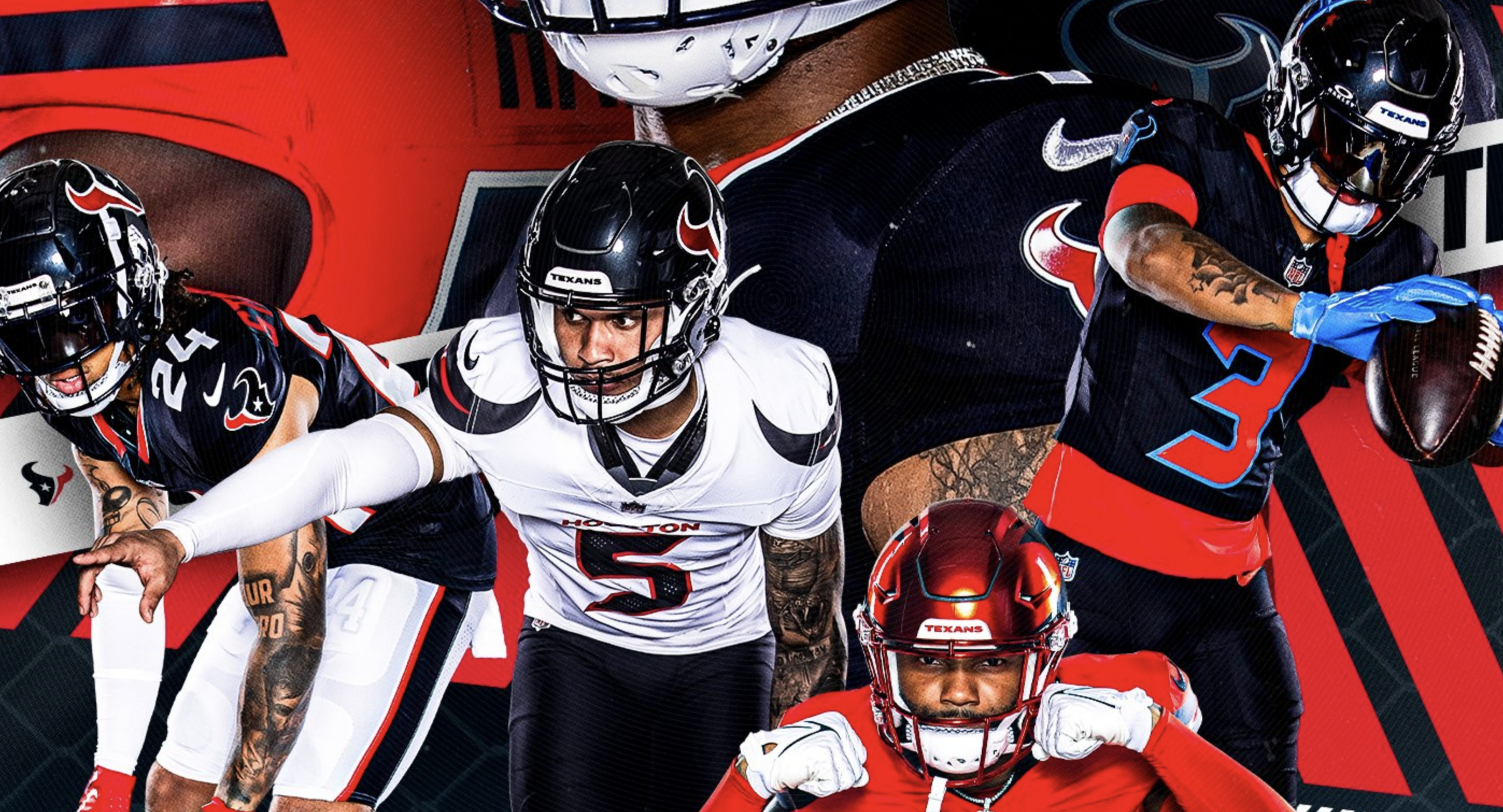 Los Houston Texans de la NFL presentan sus nuevos uniformes a ritmo de mariachi Los Houston Texans de la NFL presentan sus nuevos uniformes a ritmo de mariachi