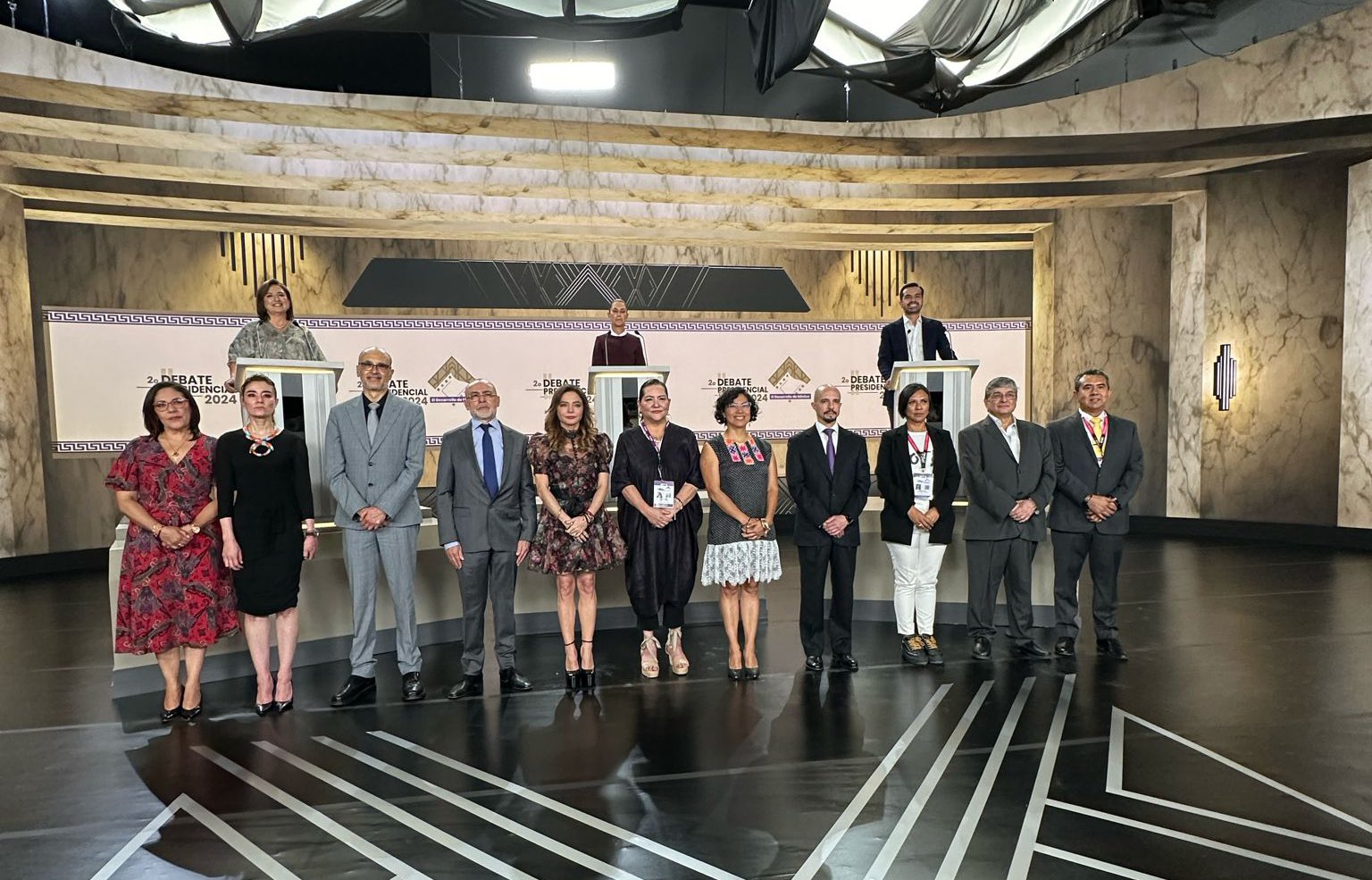 “Estamos bien, de buenas”: AMLO sobre segundo debate presidencial