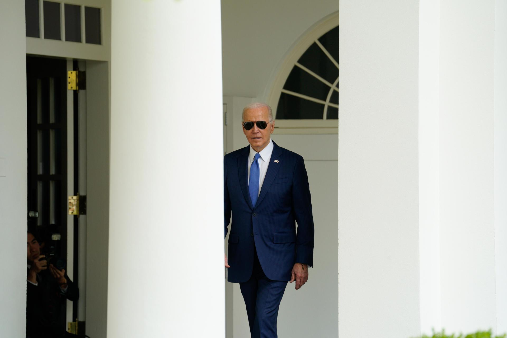 Biden garantiza a Israel su apoyo y pedirá al G7 coordinar respuesta diplomática