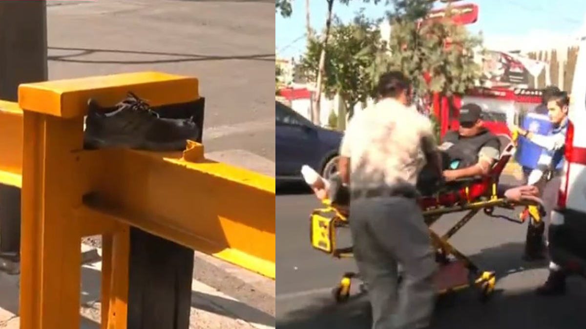 Joven pierde tres dedos del pie en incidente de camión en CDMX