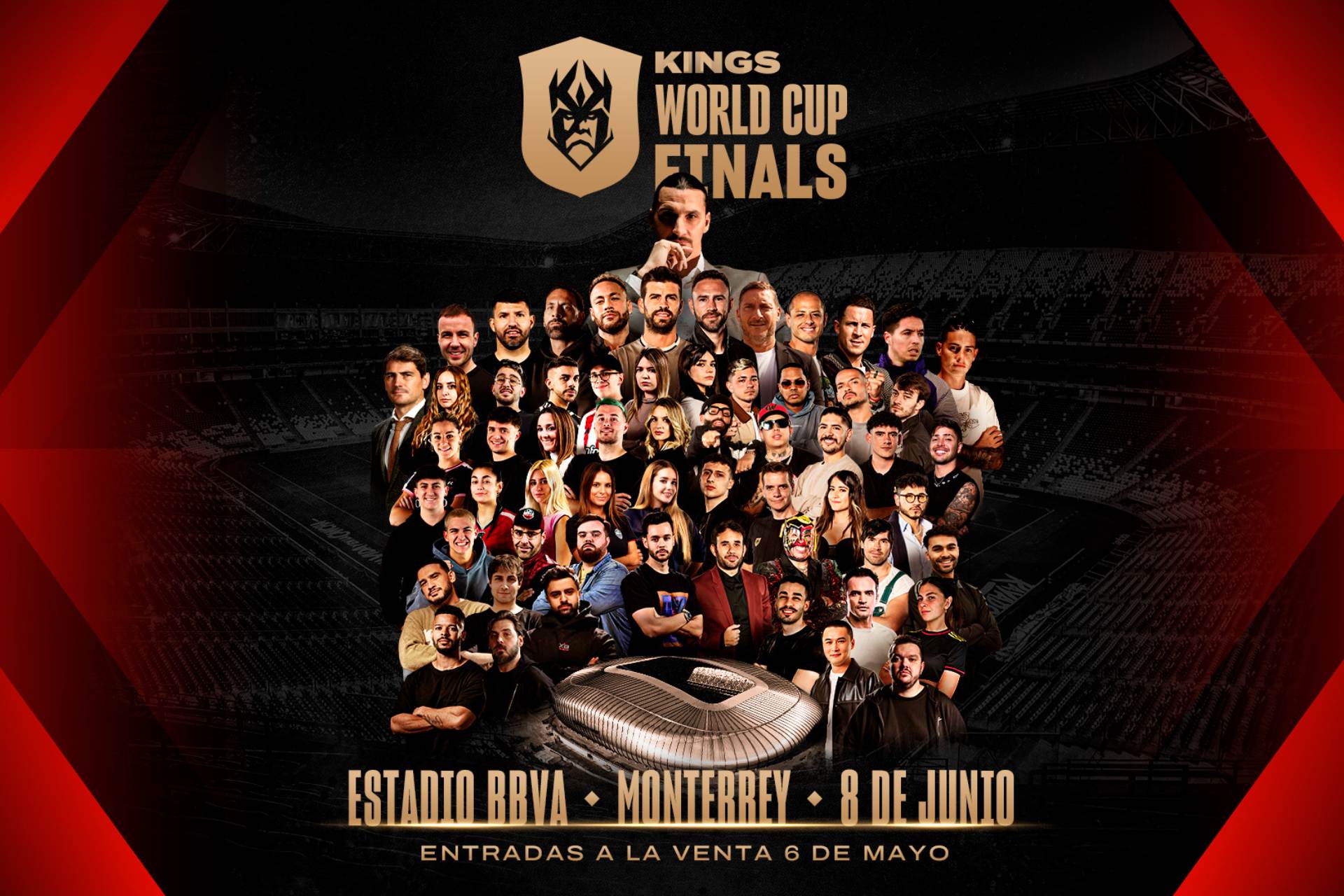 Estadio BBVA será la sede de las finales de la Kings World Cup Estadio BBVA será la sede de las finales de la Kings World Cup