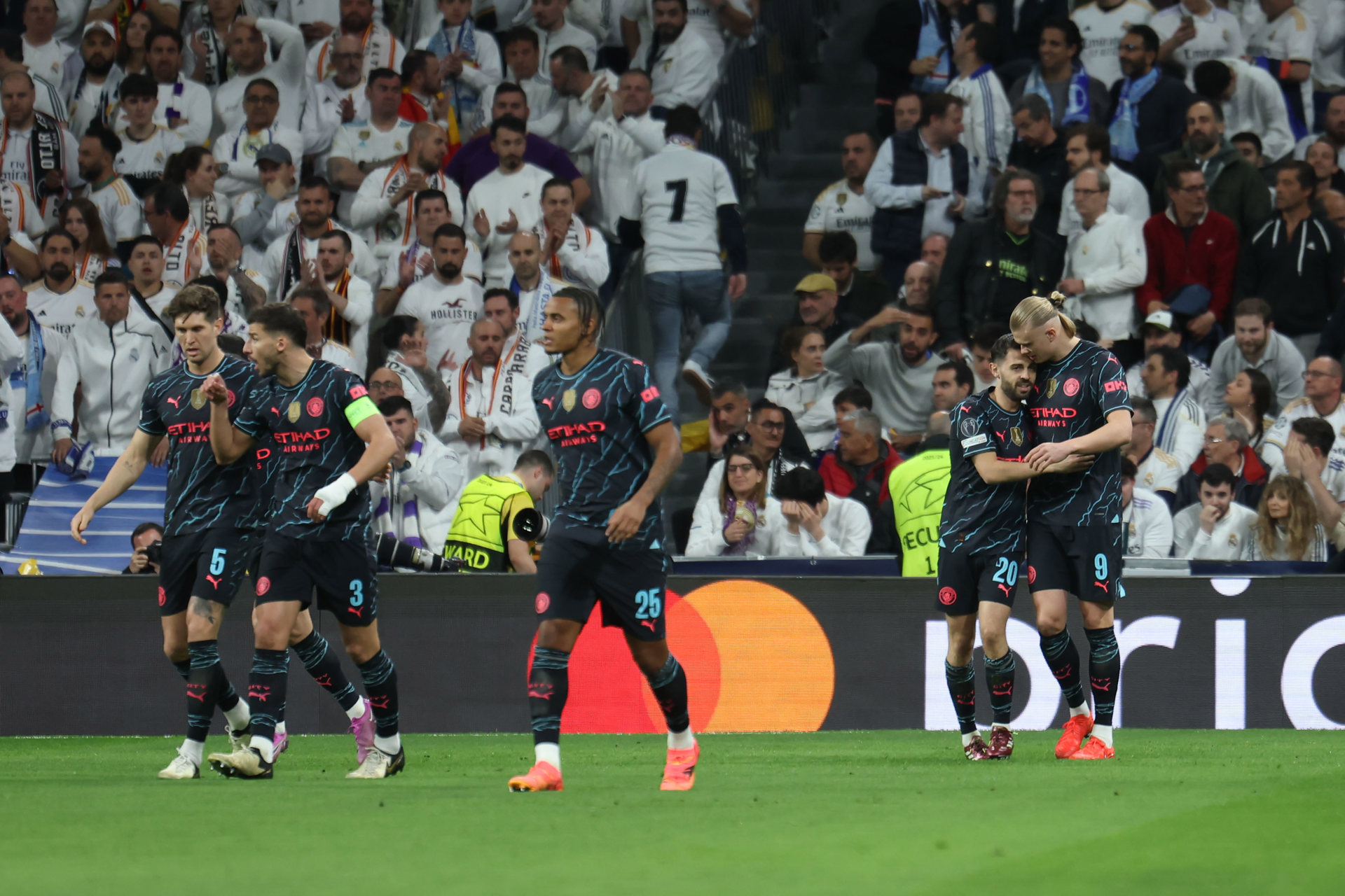 Manchester City sale vivo del Santiago Bernabéu Manchester City sale vivo del Santiago Bernabéu