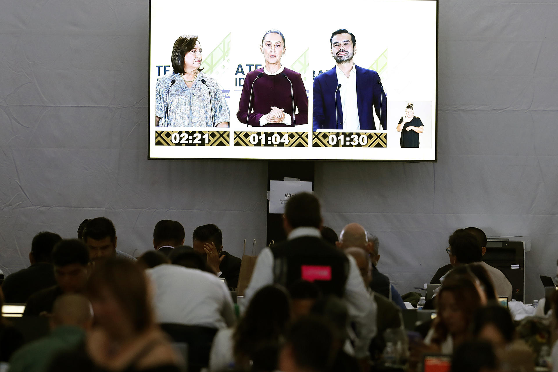 INE califica como “exitoso” el segundo debate presidencial