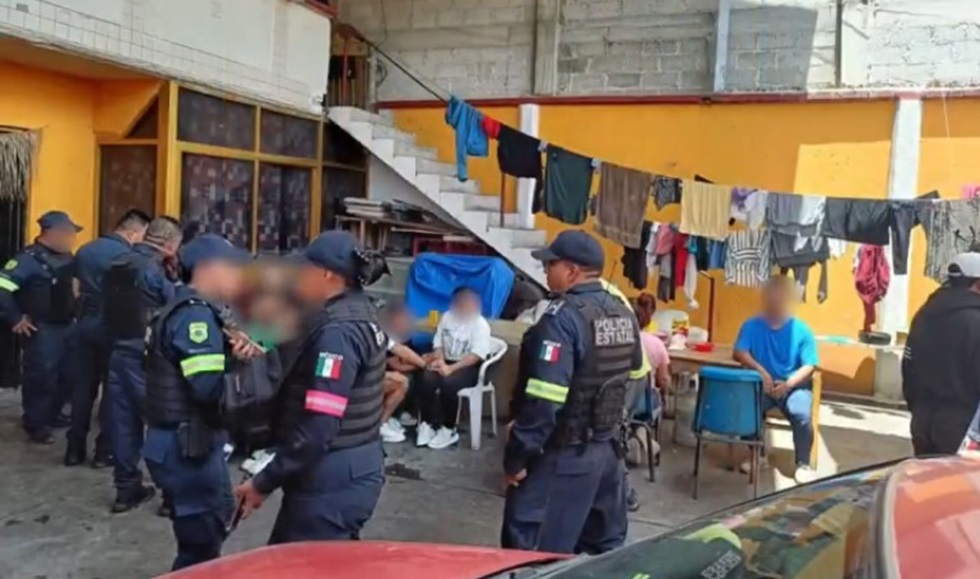 Rescatan en Tlalnepantla a 38 migrantes secuestrados