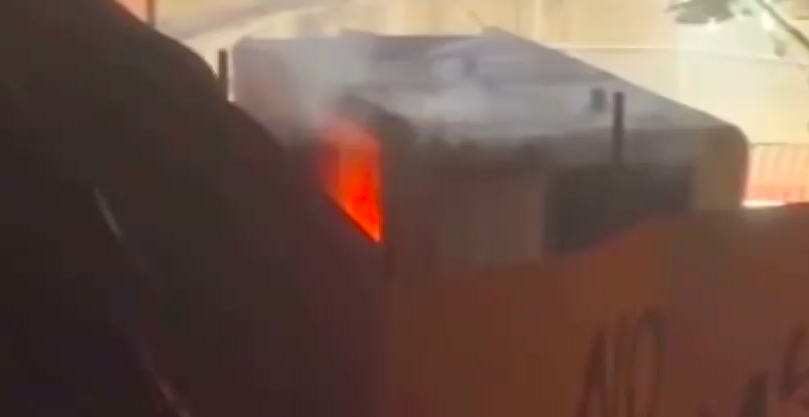 Se registra conato de incendio en obras del ‘Tren Fantasma’ en Nogales, Sonora