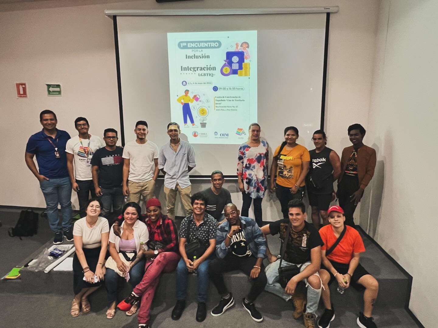 Abren paso a un primer encuentro para migrantes LGBTI+ de la frontera sur de México