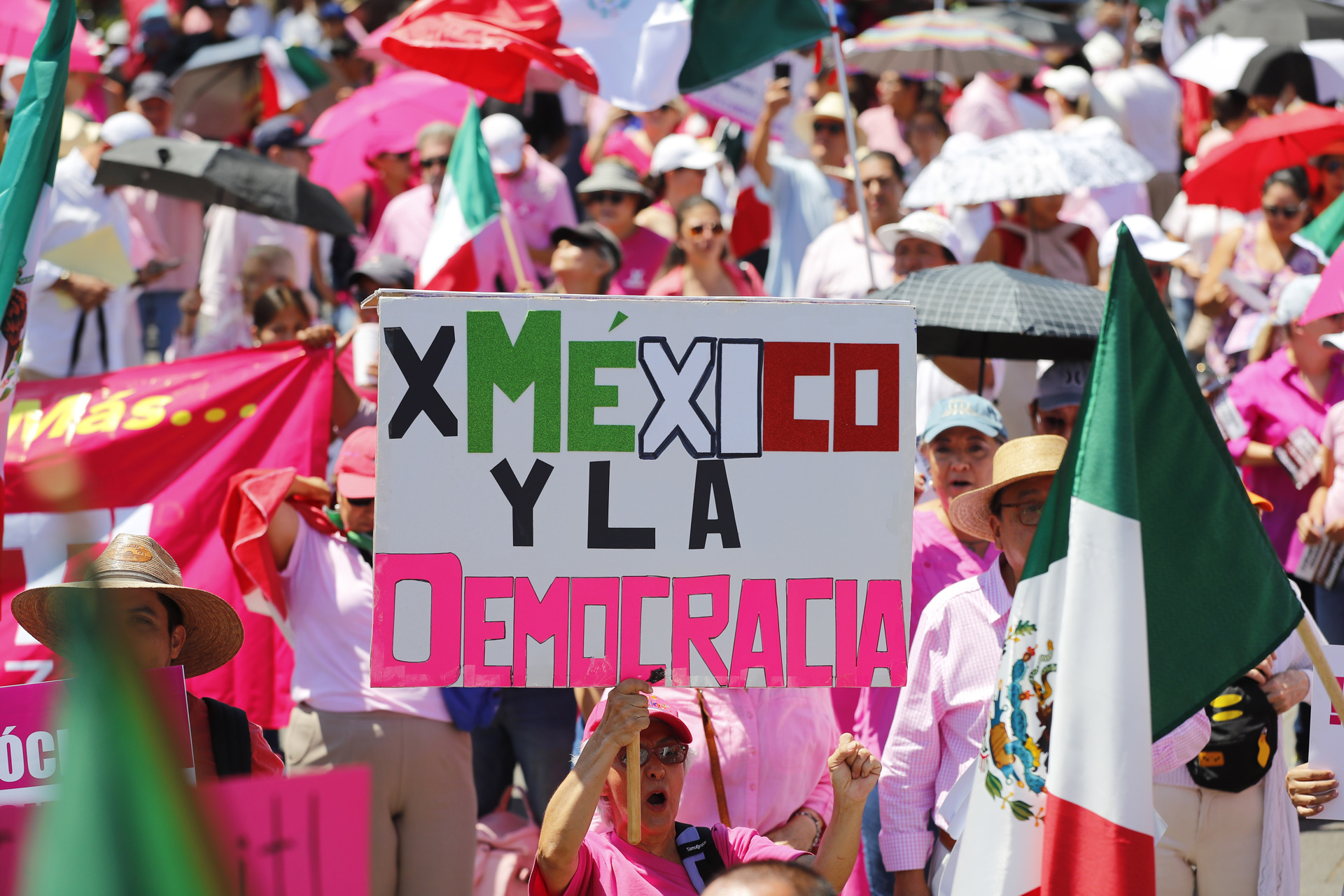 Marea Rosa Map Así se movilizó la 'Marea Rosa' en distintos estados de México