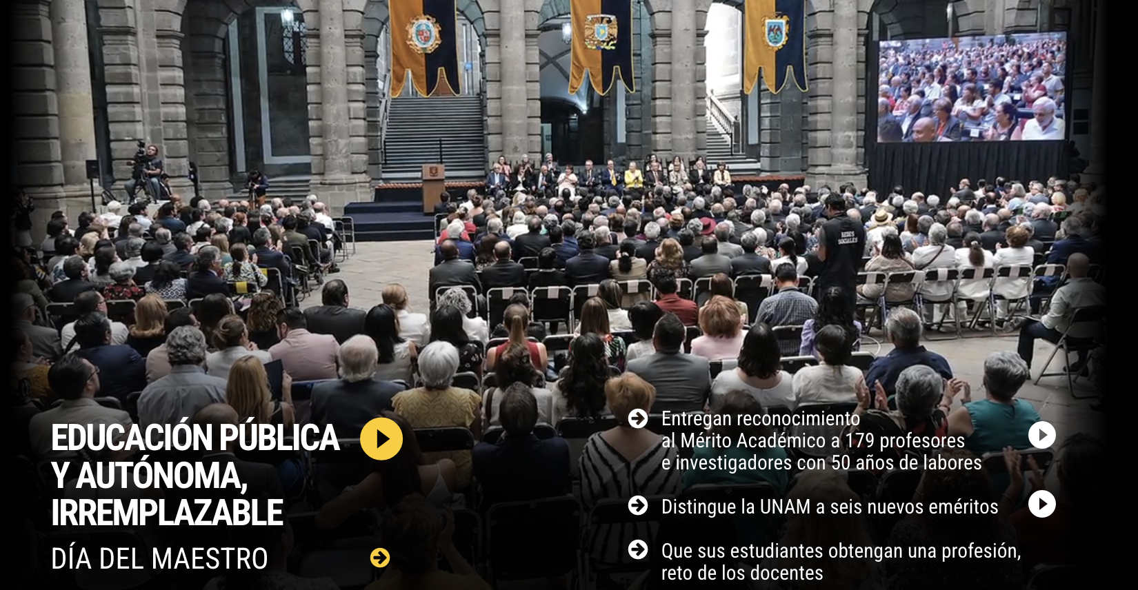 Gaceta UNAM: educación pública y autónoma, irremplazable