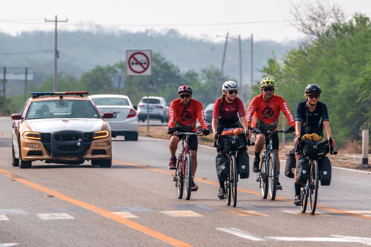 El recorrido de dos ciclistas alemanas por el continente americano