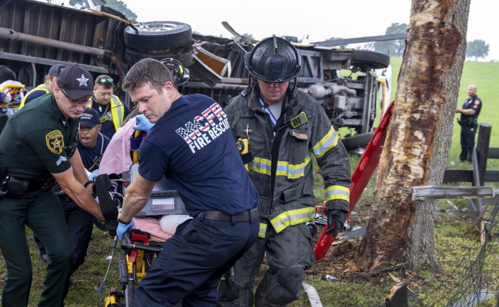 Víctimas de accidente vial en Florida son mexicanos, confirma SRE - florida-estados-unidos-accidente-mexicanos-3-1024x631
