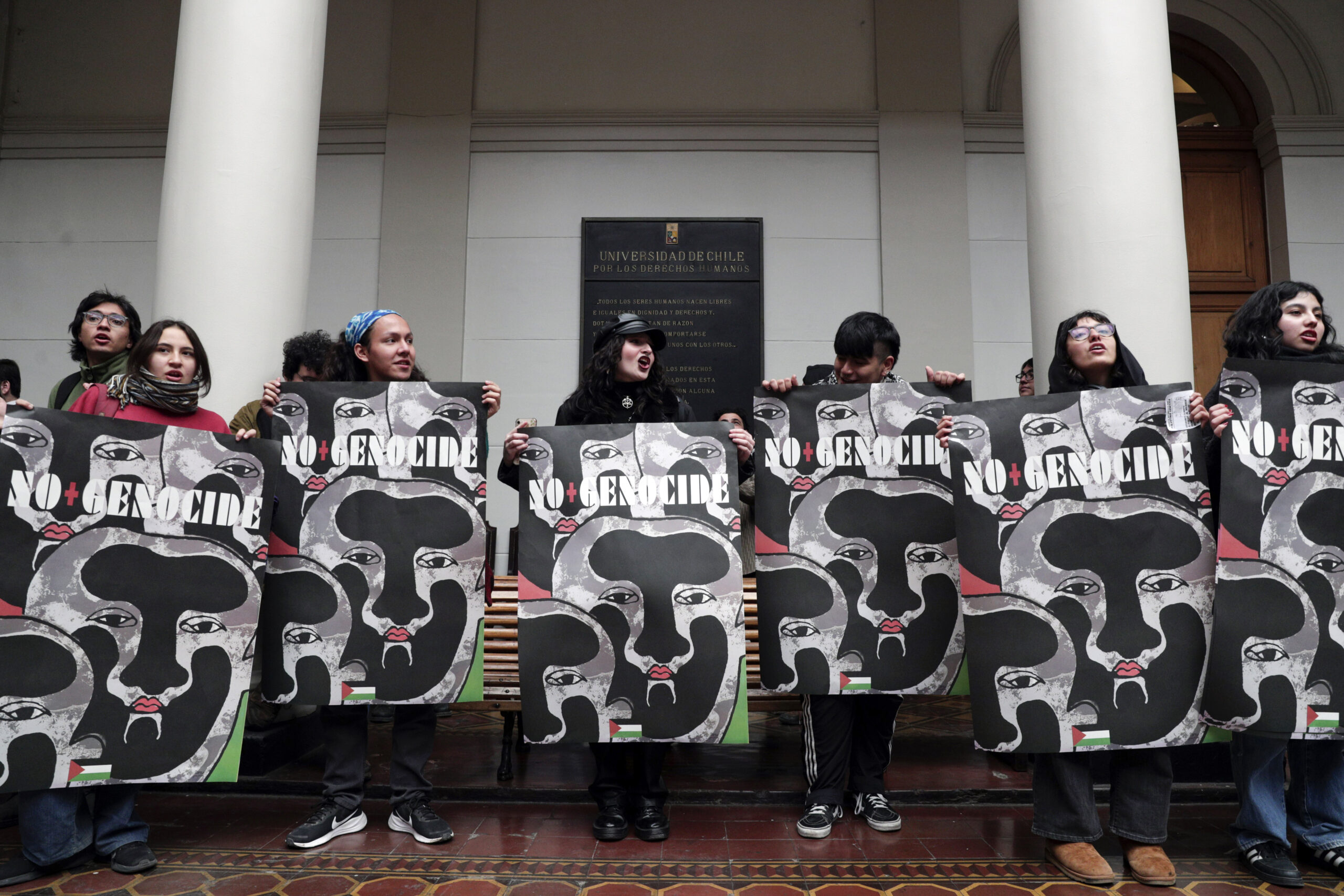 Universitarios chilenos piden a Boric romper relaciones con Israel