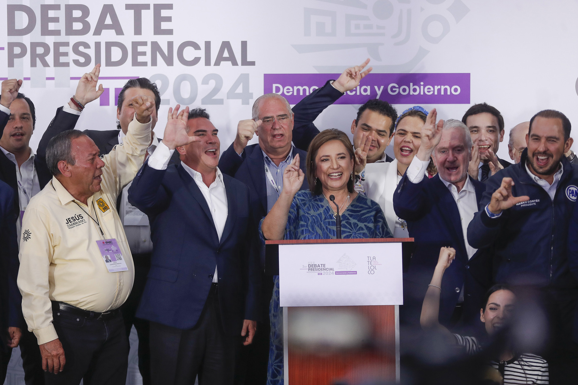 “Ella no se salió del guion”, critica Xóchitl Gálvez a Claudia Sheinbaum tras el tercer debate