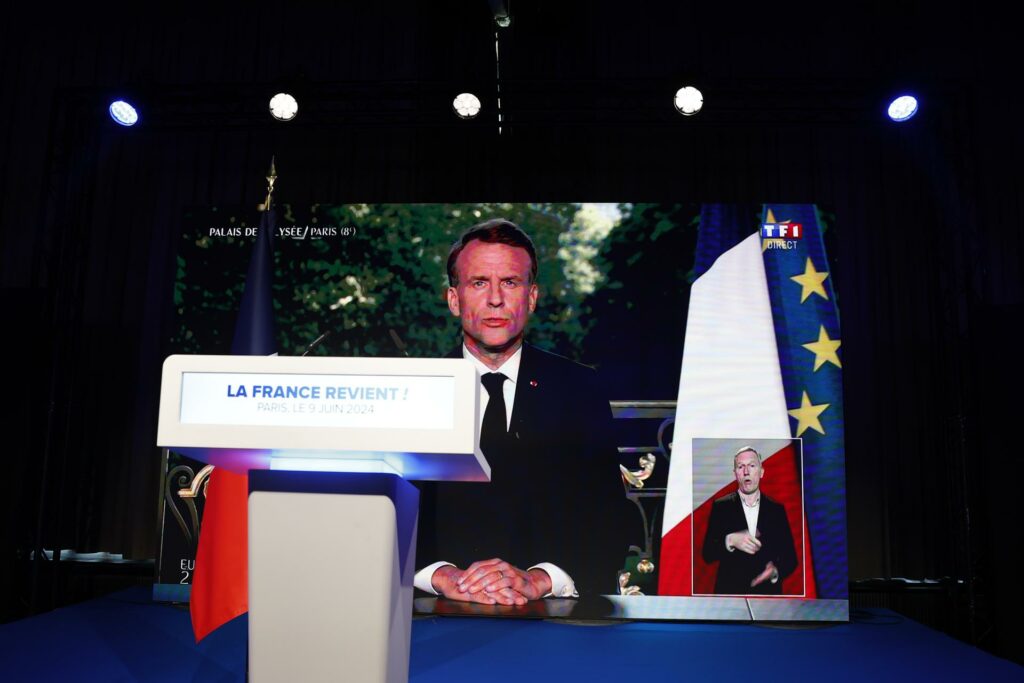 #VIDEO Macron anuncia elecciones anticipadas a la Asamblea Nacional