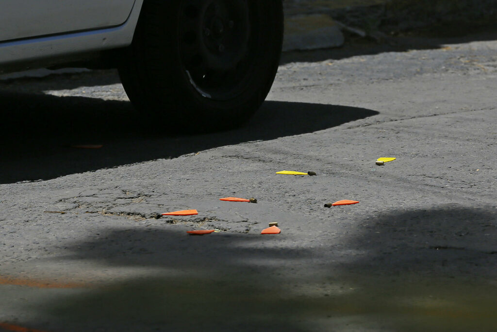 balas balazos casquillos violencia homicidios asesinatos