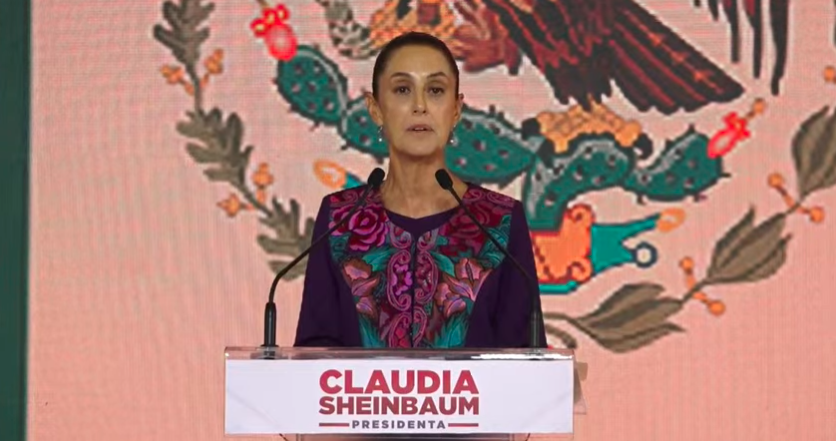 Ciudadanos “demostramos que México es un país democrático”: Claudia Sheinbaum