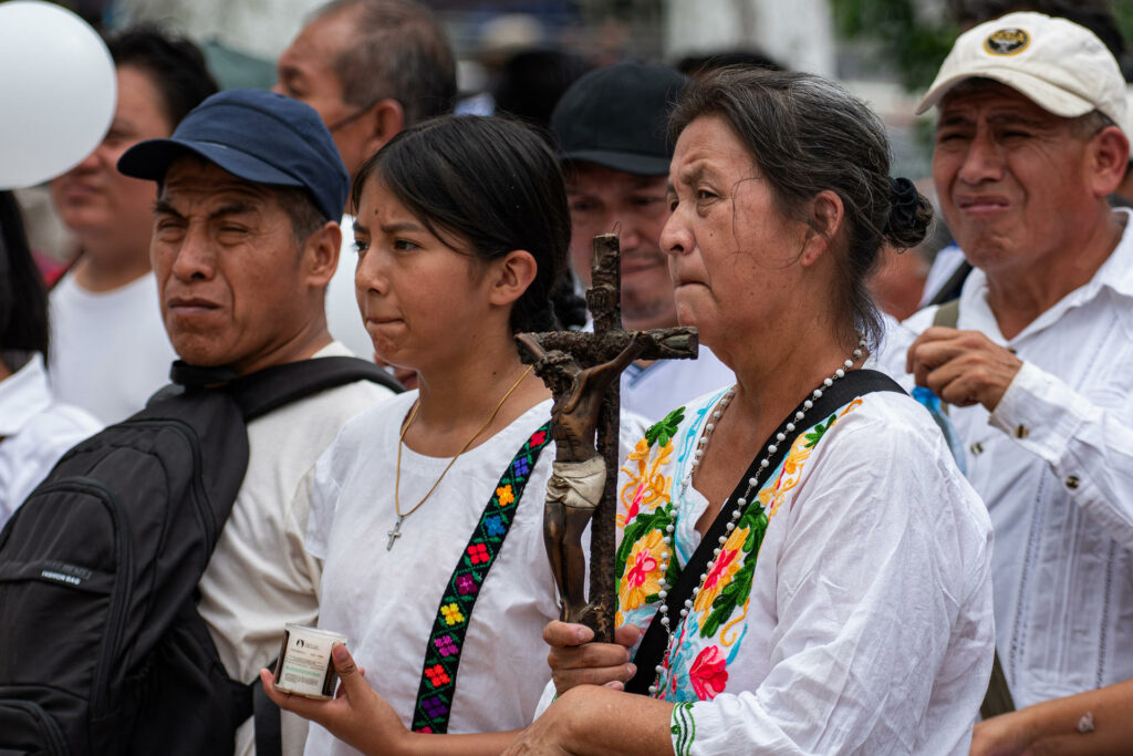 Indígenas desplazados de Tila marchan para exigir paz - desplazados-de-tila-marchan-por-un-retorno-seguro-1024x683