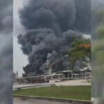 #Video Explosión en complejo de Nuevo Pemex moviliza a los servicios de emergencia en Chiapas