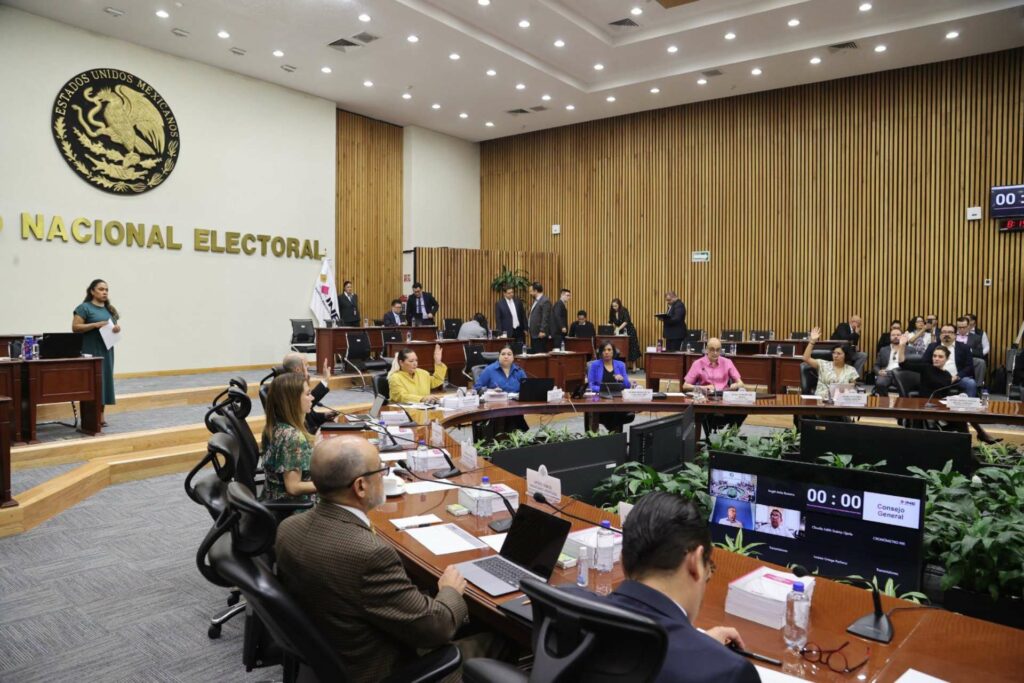 INE elecciones 2024 cómputos distritales