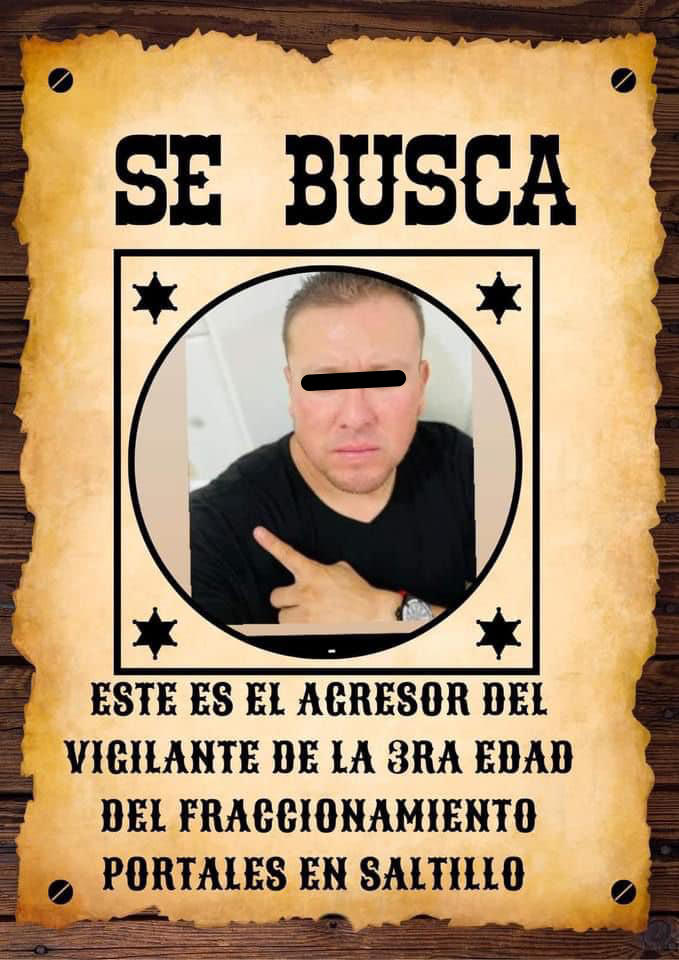 #Video Residente golpea a vigilante de 72 años en fraccionamiento de Saltillo - jose-luis-d-identificado-como-agresor-de-vigilante-en-saltillo