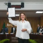Margarita González recibe constancia de mayoría en Morelos