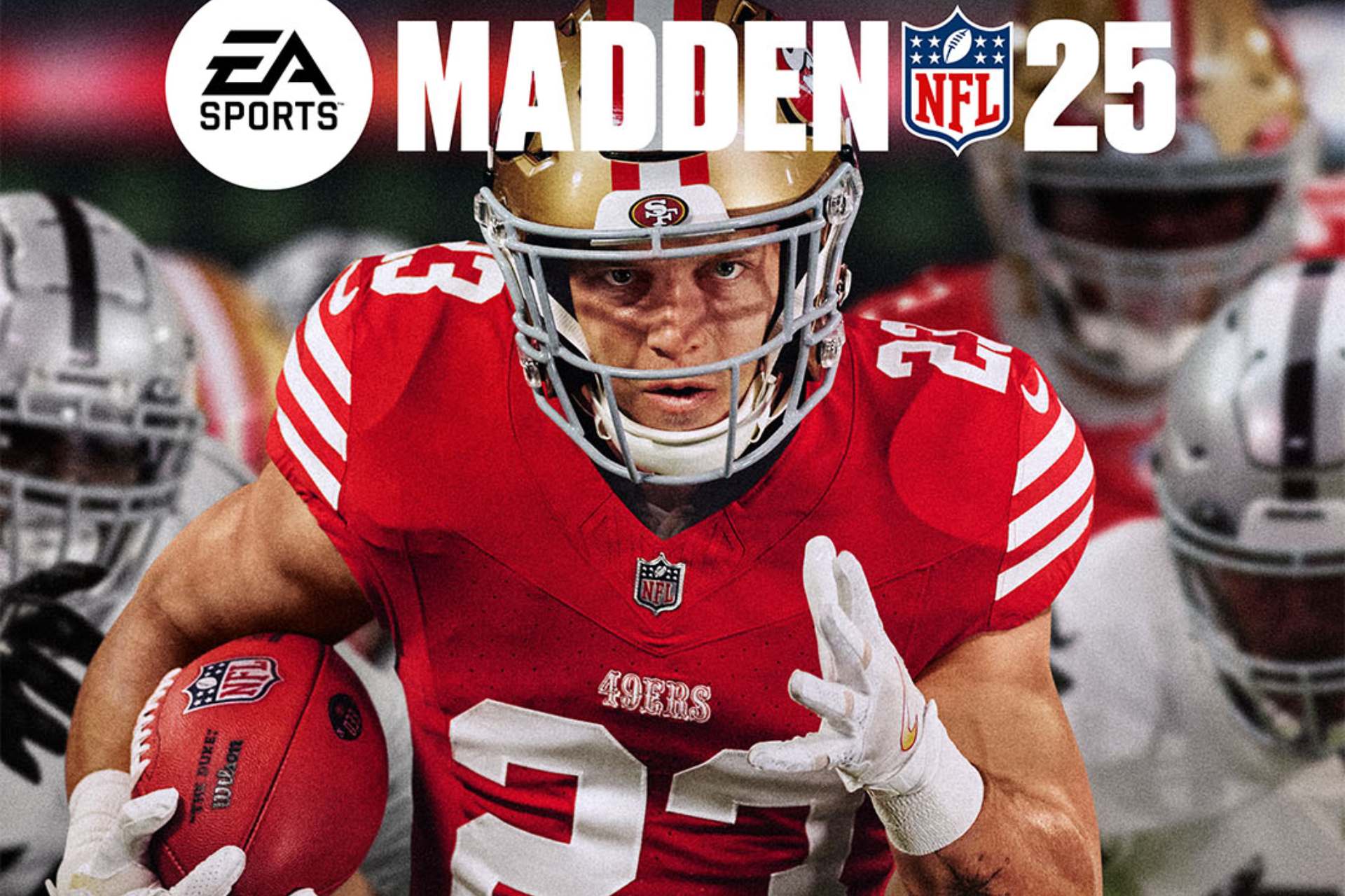 McCaffrey, de 49ers, es la portada del videojuego ‘Madden NFL 25’ McCaffrey, de 49ers, es la portada del videojuego ‘Madden NFL 25’