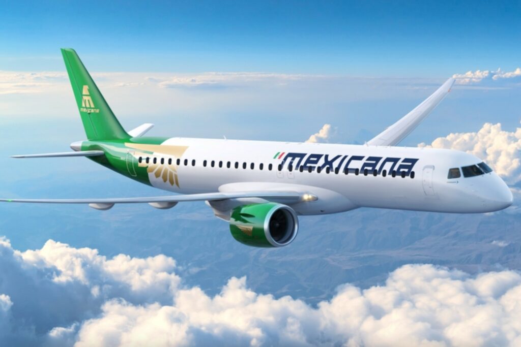 Mexicana de Aviación encarga 20 aviones al fabricante brasileño Embraer