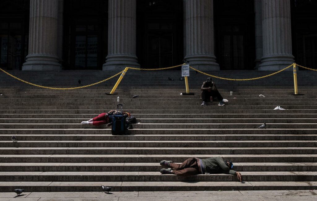 Nueva York alcanza su nivel más alto de personas sin hogar en casi dos décadas