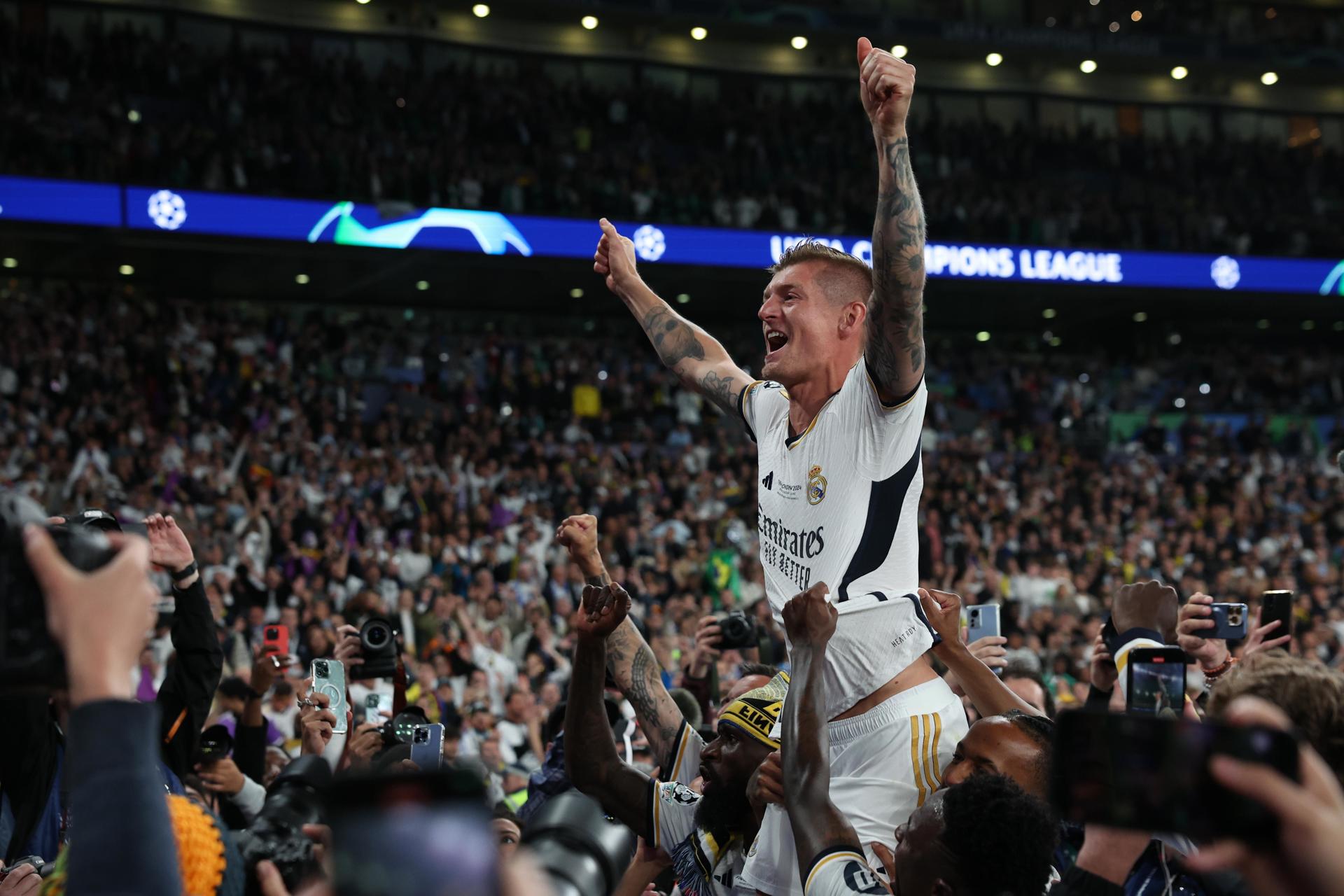 Kroos saca su varita mágica por última vez como madridista Kroos saca su varita mágica por última vez como madridista