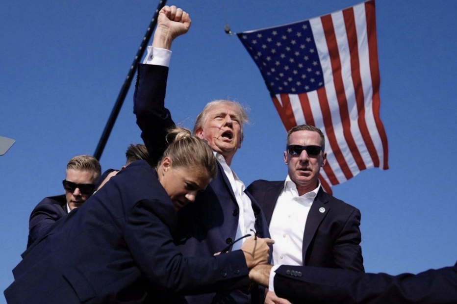 Atacan a Donald Trump en mitin en Pennsylvania