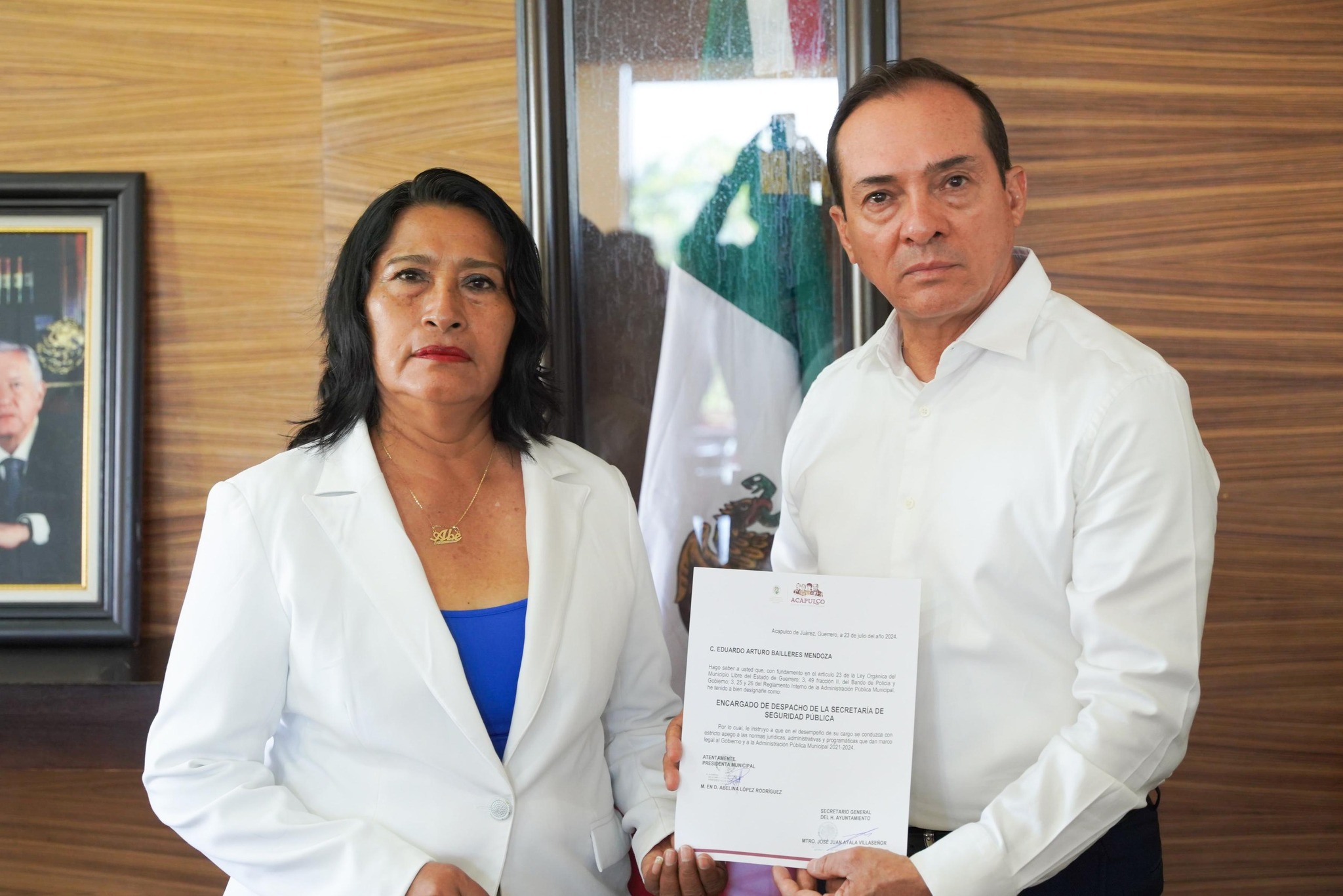 Designan a Eduardo Bailleres como encargado de despacho de la Secretaría de Seguridad de Acapulco Designan a Eduardo Bailleres como encargado de despacho de la Secretaría de Seguridad de Acapulco