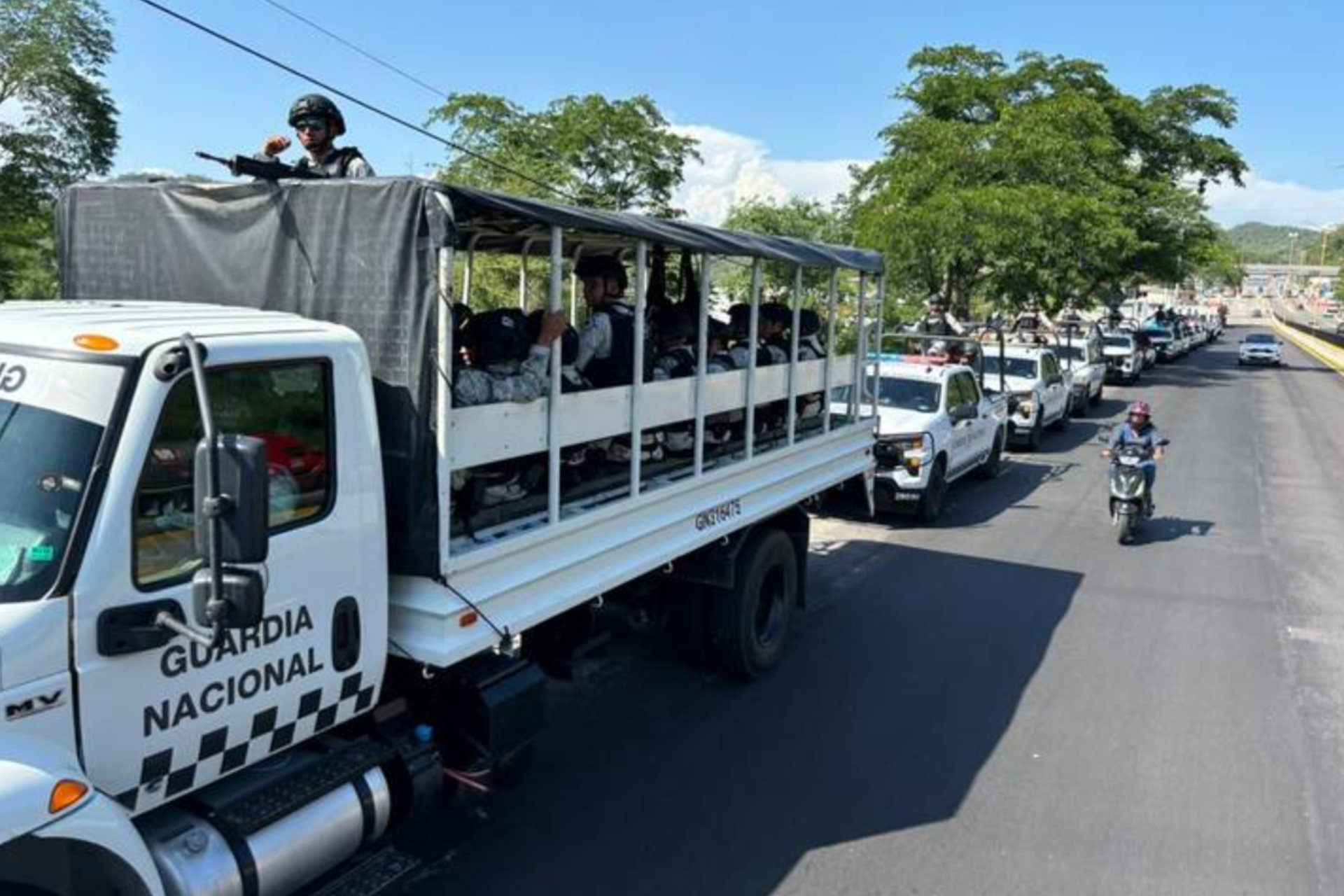 Llegan a Acapulco, Guerrero, 500 elementos de la Guardia Nacional para reforzar seguridad