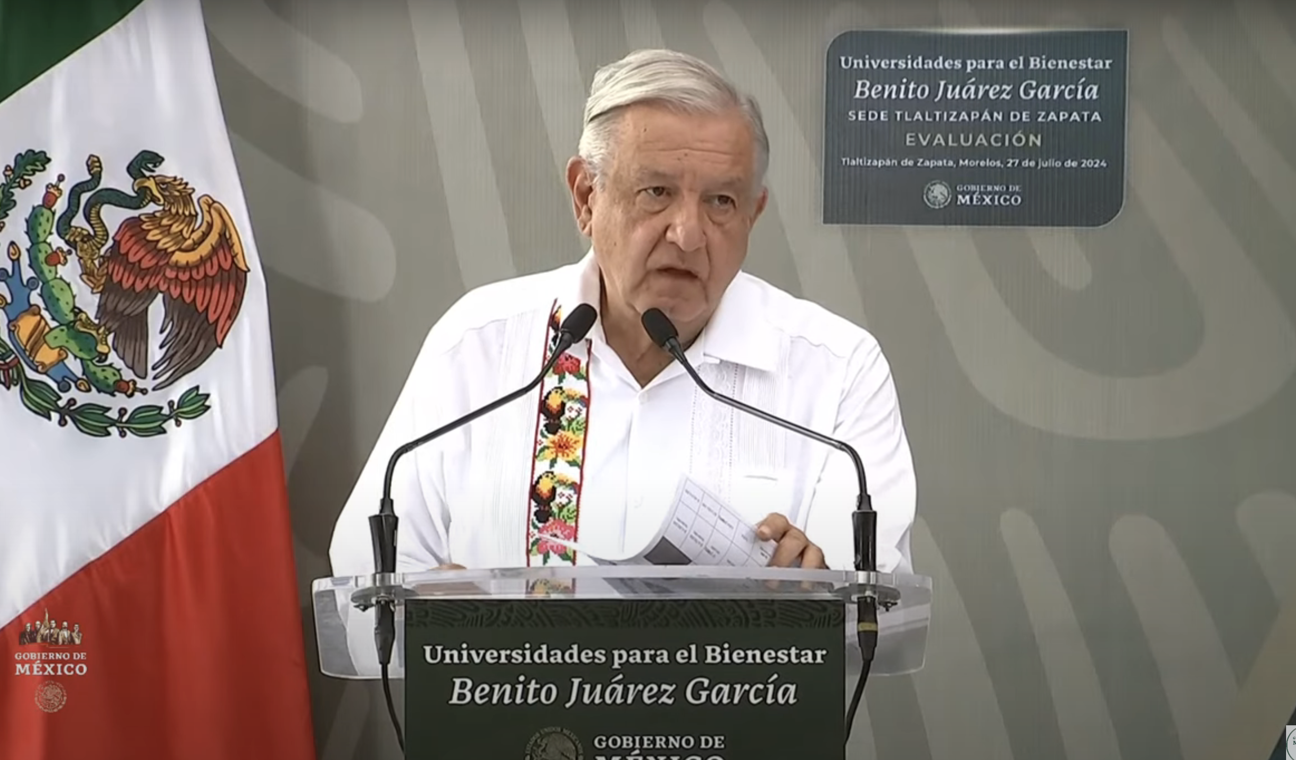 López Obrador reconoce que se quedó “corto” en apoyos económicos para educación básica
