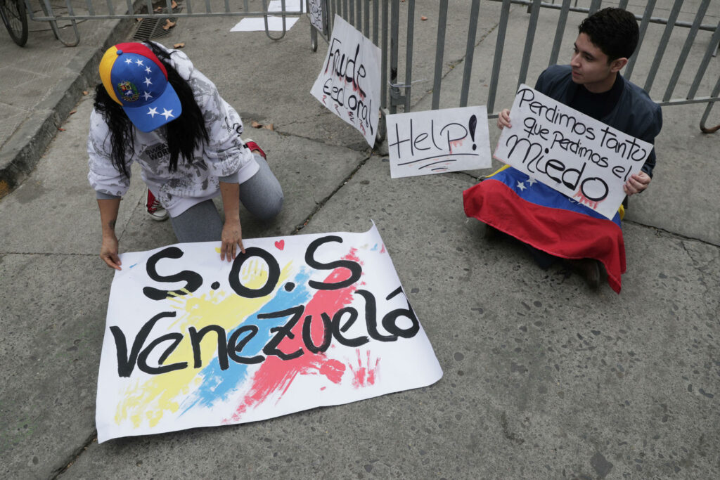 Seis pa&iacute;ses latinoamericanos piden a Venezuela “reestablecer el orden democr&aacute;tico”