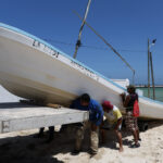 Marina cierra puertos en Yucatán y Quintana Roo