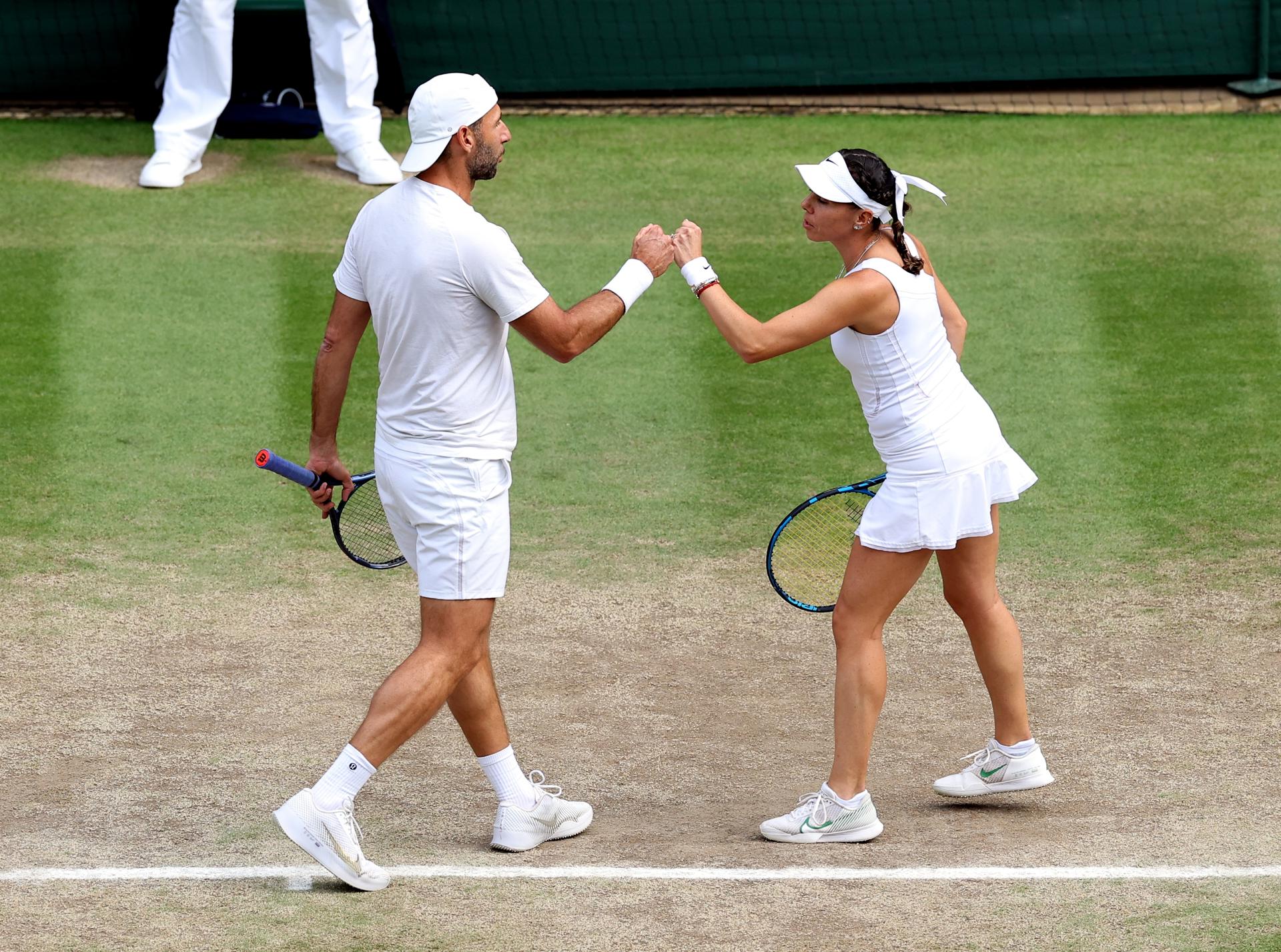 La dupla mexicana González-Olmos pasa a la final de Wimbledon La dupla mexicana González-Olmos pasa a la final de Wimbledon