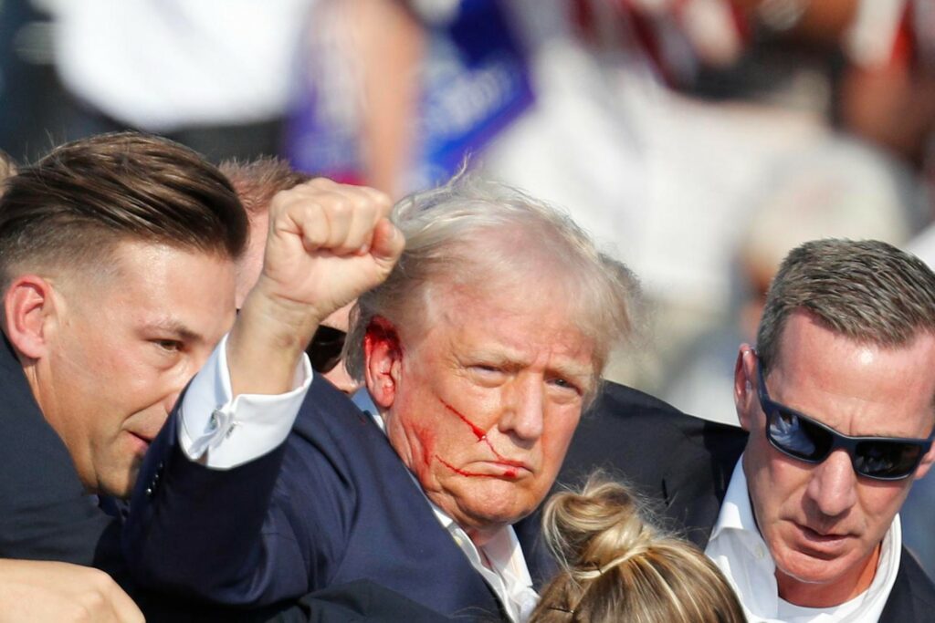 Atacante de Trump usó un dron para obtener imágenes aéreas del lugar del mitin - trump-mitin-disparos-2-1-1024x683