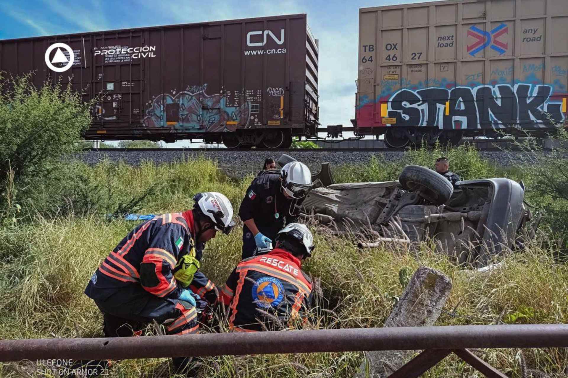 Tren embiste auto en El Marqués, Querétaro; hay 4 muertos Tren embiste auto en El Marqués, Querétaro; hay 4 muertos