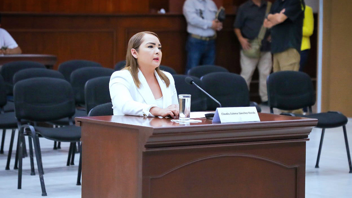 Eligen a Claudia Zulema Sánchez como nueva fiscal de Sinaloa