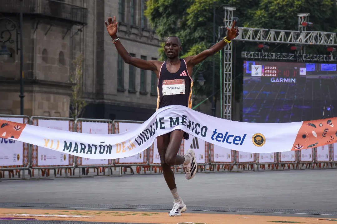 Los kenianos Chemutai y Kiptoo ganan el Maratón de la Ciudad de México Los kenianos Chemutai y Kiptoo ganan el Maratón de la Ciudad de México