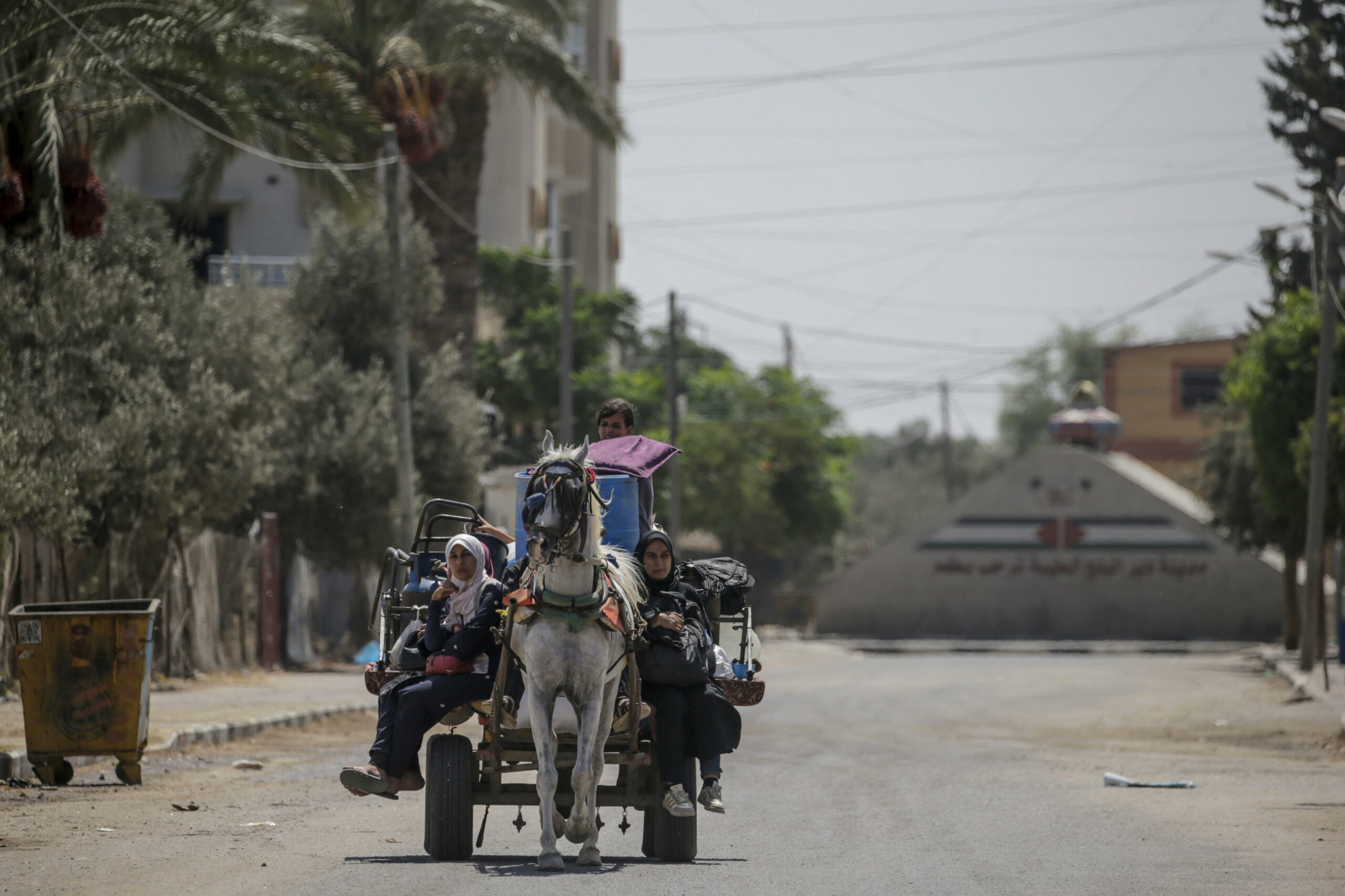 Ejército israelí lanza nuevas órdenes de evacuación en el centro de la Franja de Gaza