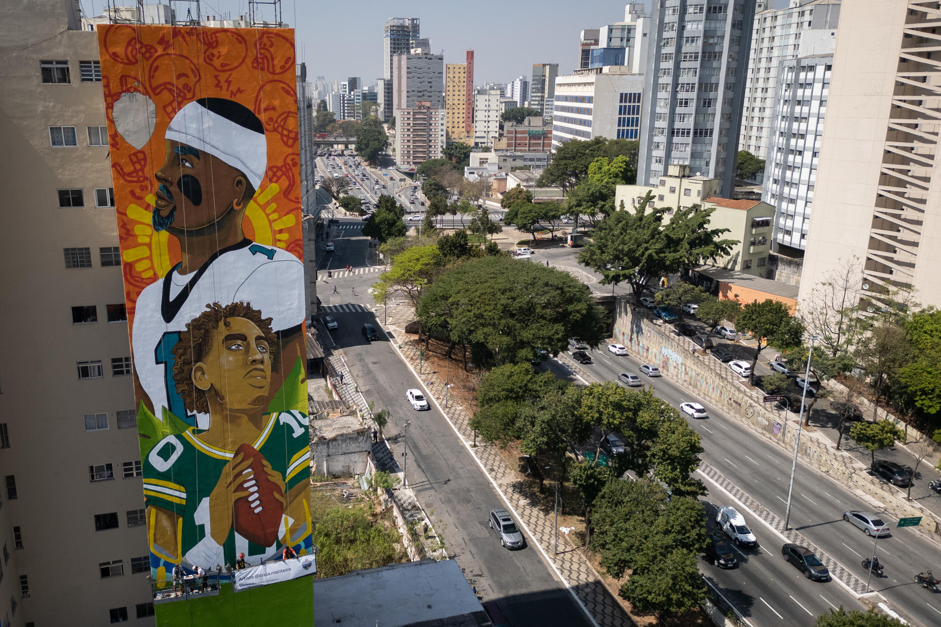 NFL pisa por primera vez Sudamérica, entre críticas por la inseguridad de Brasil NFL pisa por primera vez Sudamérica, entre críticas por la inseguridad de Brasil