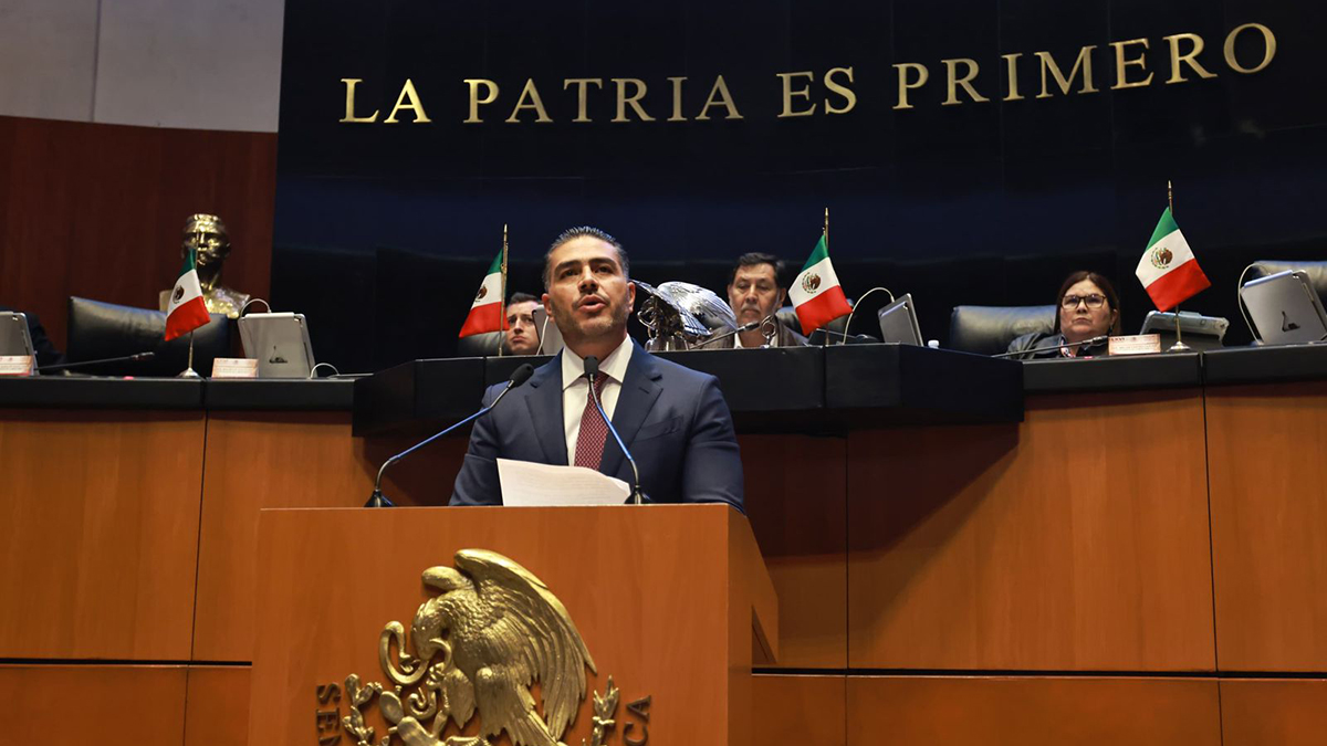 Omar García Harfuch defiende que incorporación a la Sedena fortalecerá a la Guardia Nacional