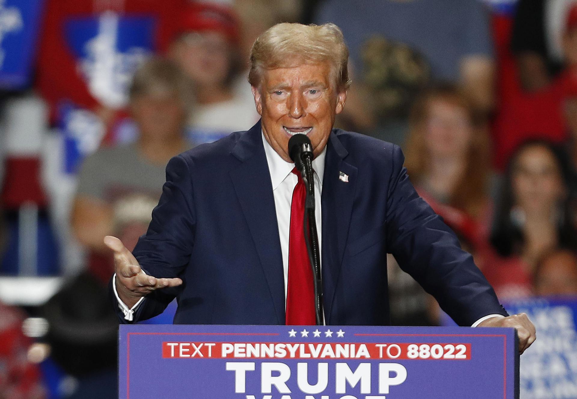 Reconoce Trump que se enojó con Harris por acusación de que “no hizo nada” en migración Reconoce Trump que se enojó con Harris por acusación de que “no hizo nada” en migración