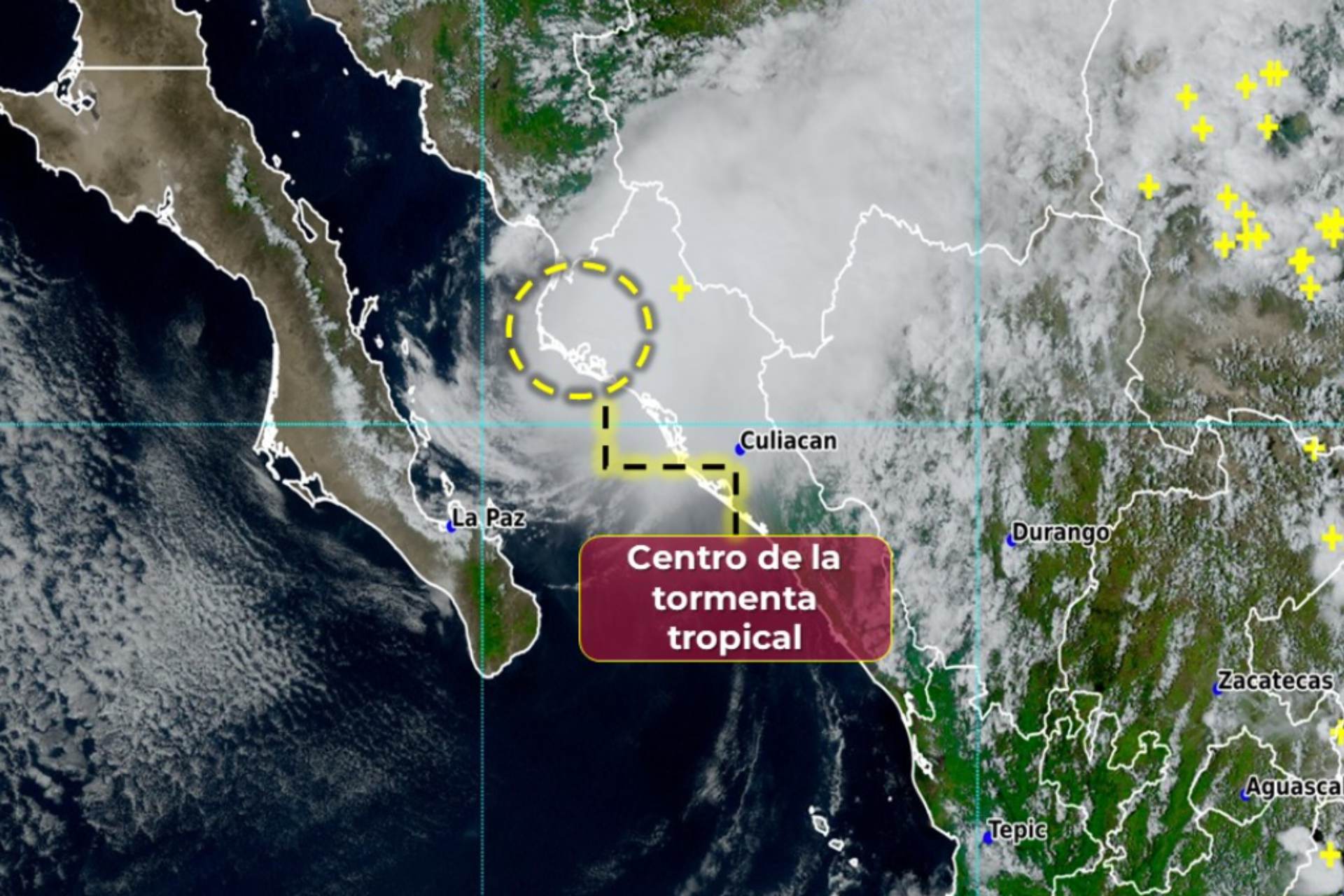 Tormenta tropical “Ileana” toca tierra en Ahome, Sinaloa Tormenta tropical “Ileana” toca tierra en Ahome, Sinaloa