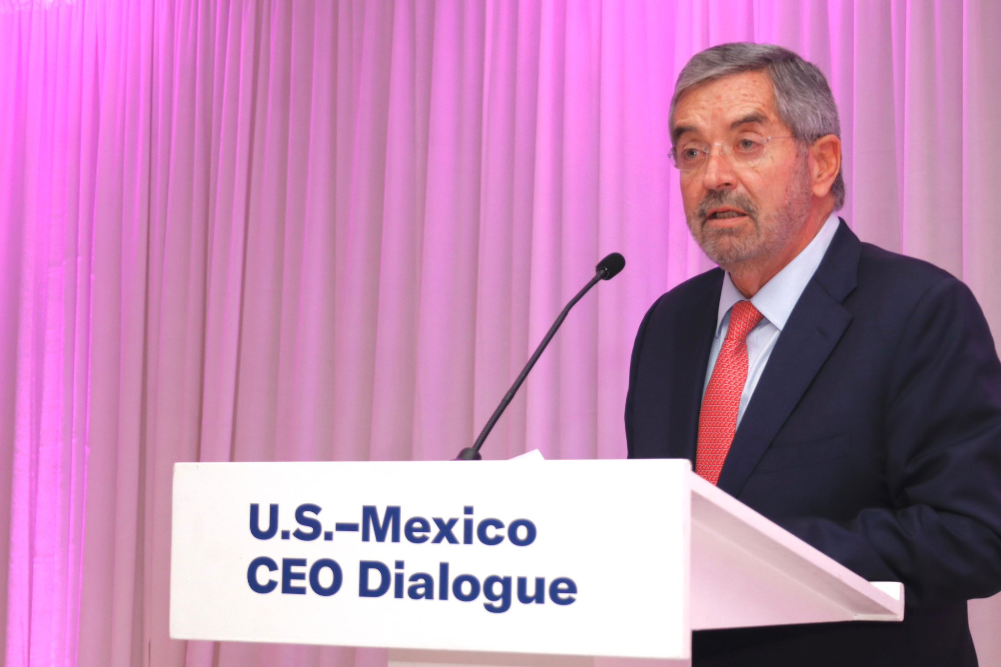 Canciller Juan Ramón de la Fuente da bienvenida a integrantes del ‘US-Mexico CEO Dialogue’ Canciller Juan Ramón de la Fuente da bienvenida a integrantes del ‘US-Mexico CEO Dialogue’