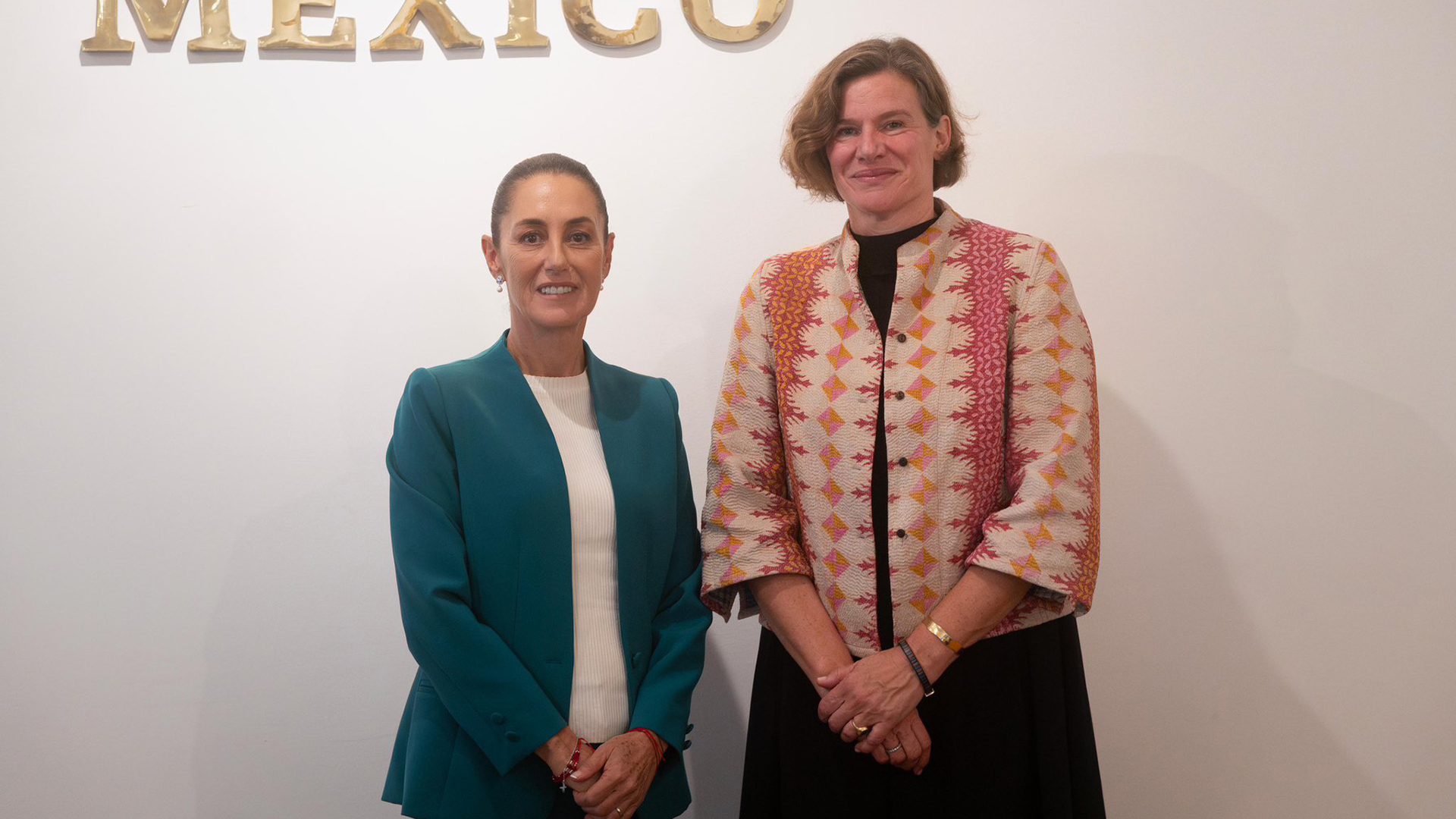 Sheinbaum se reúne con la economista Mariana Mazzucato para hablar de proyectos en México