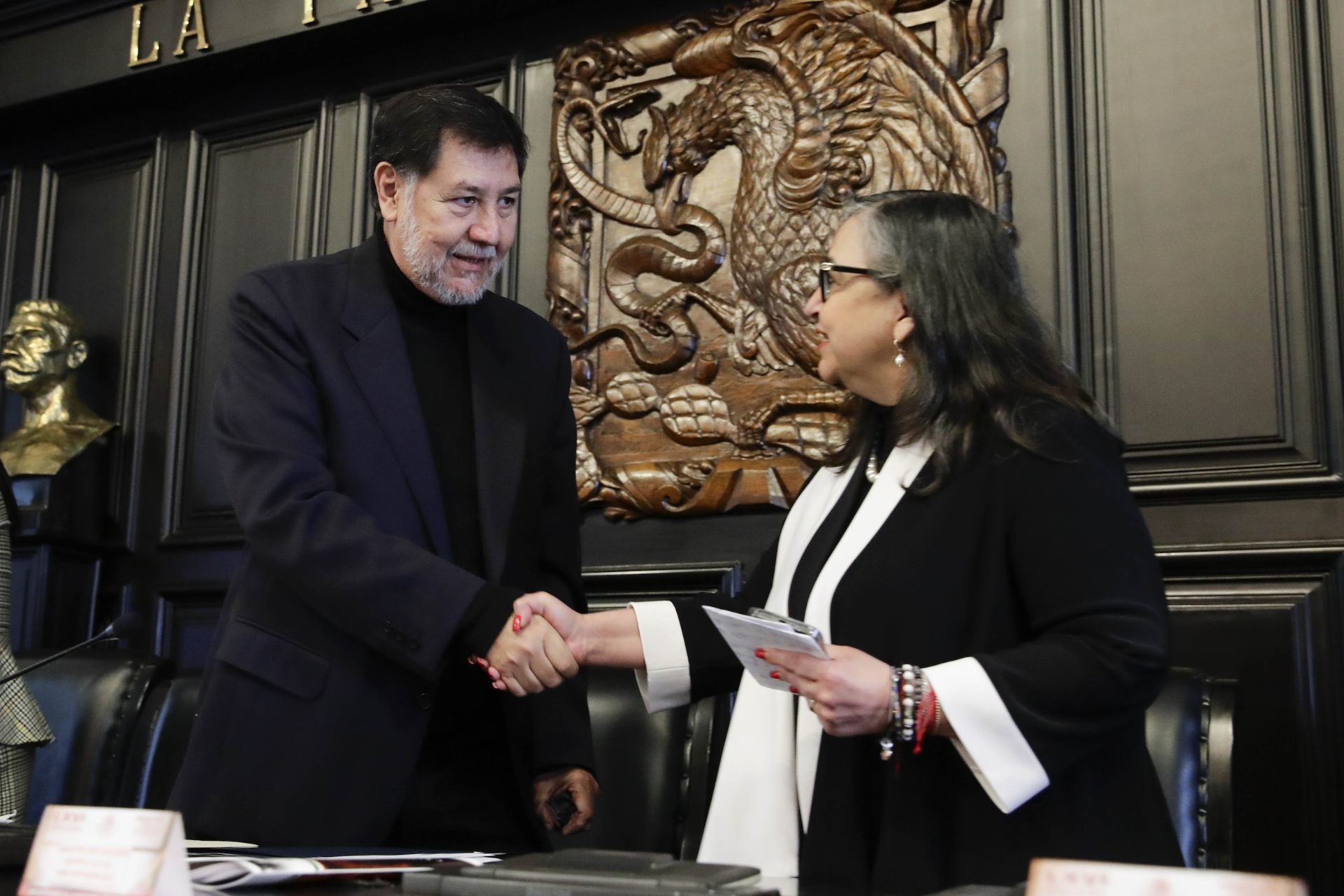 “Reforma judicial va”: Sheinbaum tras reunión entre ministra Piña y Fernández Noroña